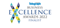 business excellence award finalist 2022 logo